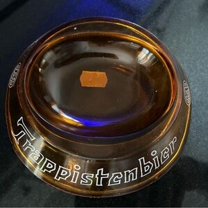 Trappistenbier Brown Glass Ashtray
